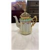Image 2 : GERMAN TEAPOT WITH MATCHING CUP AND SAUCERS