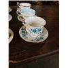 Image 8 : 6 ANTIQUE CHINA CUPS AND SAUCERS