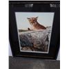 Image 2 : Limited edition print Skyline cougar by A Casey signed and numbered - overall size 41 inches x 34 in