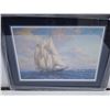 Image 2 : Limited edition print blue nose Ship by James Kerstead signed and numbered - overall size 37 inches 