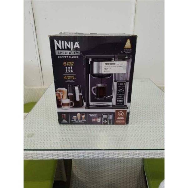 NINJA SPECIALTY COFFEE MAKER - TESTED WORKING