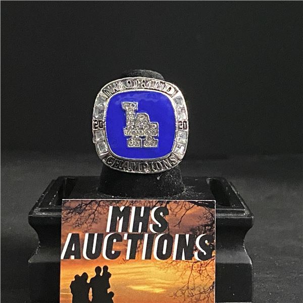 LOS ANGELES DODGERS M.L.B 2020 "SEAGER" CHAMPIONSHIP REPLICA RING (ref504)