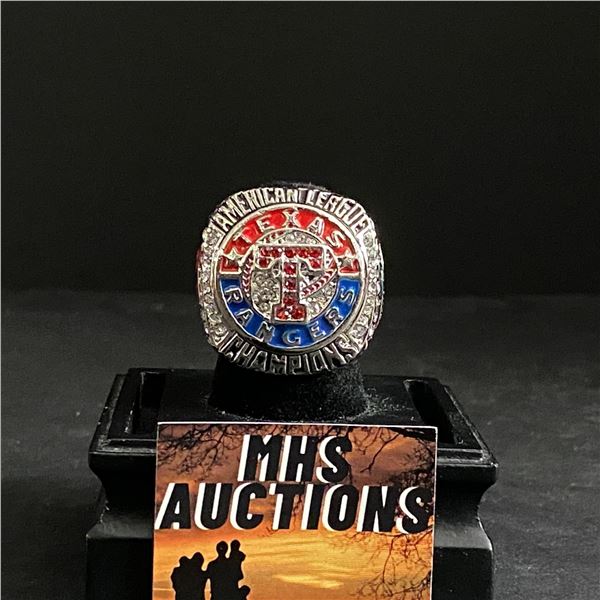 TEXAS RANGERS M.L.B 2011 "BELTRE" CHAMPIONSHIP REPLICA RING (ref410)