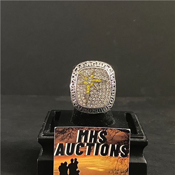 TAMPA BAY DEVIL RAYS M.L.B 2020 "AROZARENA" CHAMPIONSHIP REPLICA RING (ref364)