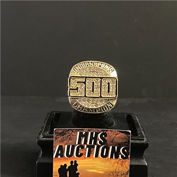 INDIANAPOLIS 500 "FOUR TIME WINNERS" CHAMPIONSHIP REPLICA RING (ref361)