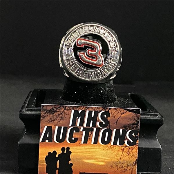 DALE EARNHARDT SR #3 THE INTIMIDATOR "1951-2001" CHAMPIONSHIP REPLICA RING (ref980)