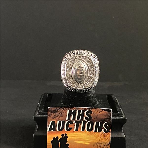 ALABAMA CRIMSON TIDE 2021 "SABAN" CHAMPIONSHIP REPLICA RING (ref354)