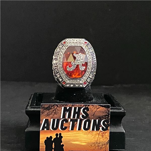 ALABAMA CRIMSON TIDE 2014 "COOPER" NATIONAL CHAMPIONSHIP REPLICA RING (ref1007)