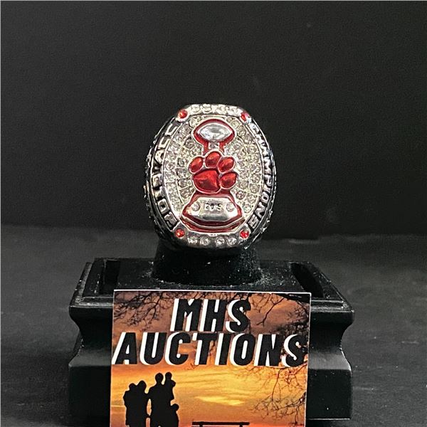 CLEMSON TIGERS CHAMPIONS 2015 "BRIGLIN" NATIONAL CHAMPIONSHIP REPLICA RING (ref1025)
