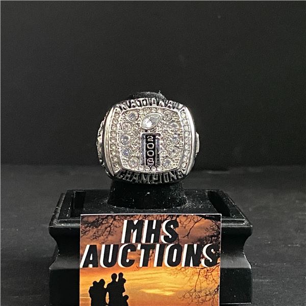 FLORIDA GATORS CHAMPIONS 2006 "HARVIN" NATIONAL CHAMPIONSHIP REPLICA RING (ref1035)