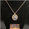 Image 1 : NEW YORK YANKEES 1998 M.L.B CHAMPIONSHIP NECKLACE (ref1131)