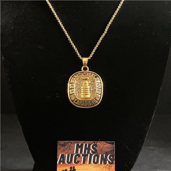 MONTREAL CANADIENS N.H.L CHAMPIONSHIP NECKLACE (ref1156)