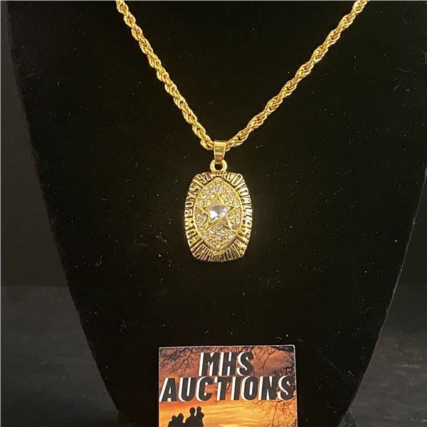 DALLAS COWBOYS N.F.L 1992 CHAMPIONSHIP NECKLACE