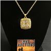 Image 1 : PITTSBURGH STEELERS 1979 N.F.L CHAMPIONSHIP NECKLACE (ref336)