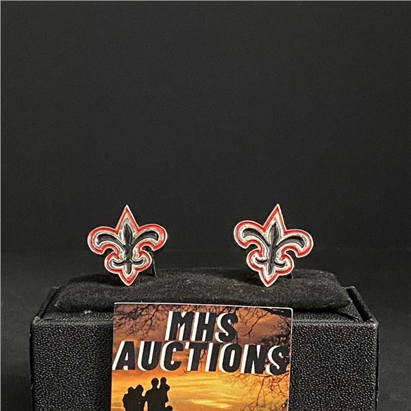 NEW ORLEANS SAINTS N.F.L CUFFLINKS(ref1210)