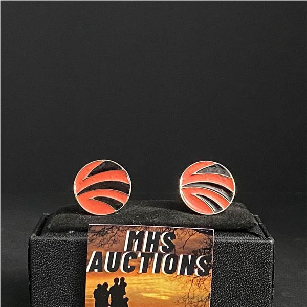 CINCINNATI BENGALS  N.F.L CUFFLINKS (ref1222)