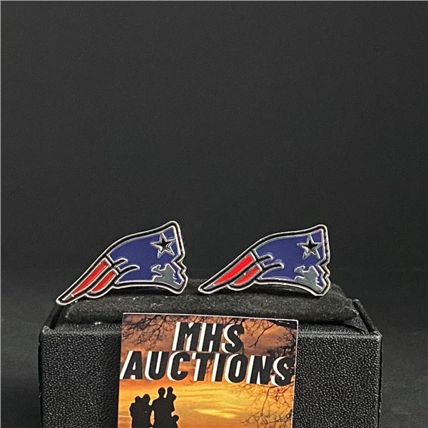 NEW ENGLAND PATRIOTS N.F.L CUFFLINKS (ref1228)