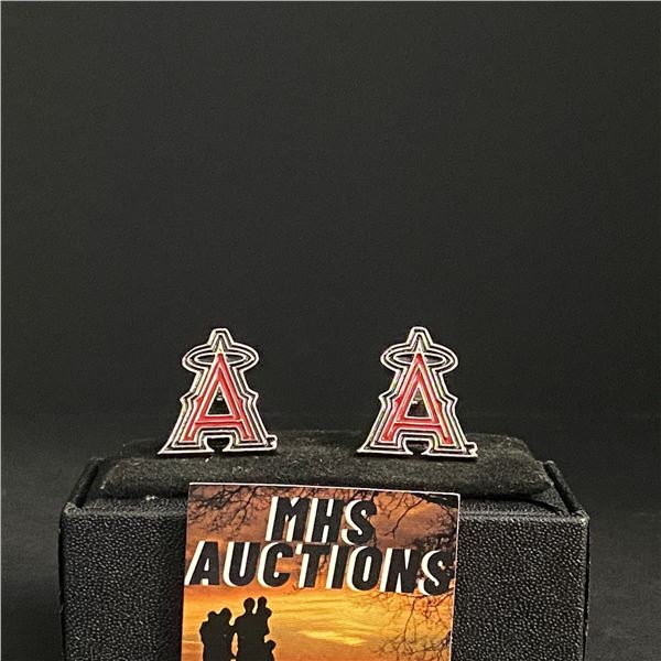 ANAHEIM ANGELS M.L.B CUFFLINKS (ref1230)