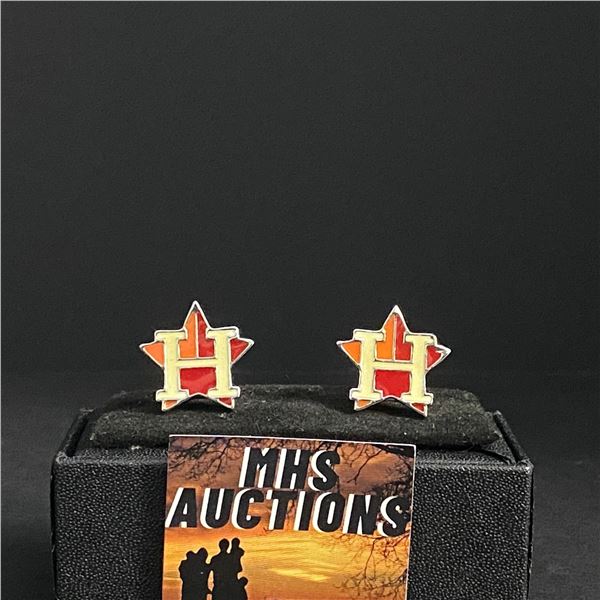 HOUSTON ASTROS M.L.B CUFFLINKS (ref1242)