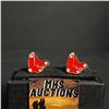 Image 1 : BOSTON RED SOX M.L.B CUFFLINKS (ref1270)