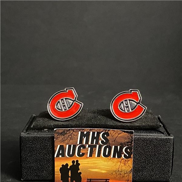 MONTREAL CANADIENS N.H.L CUFFLINKS (ref1254)