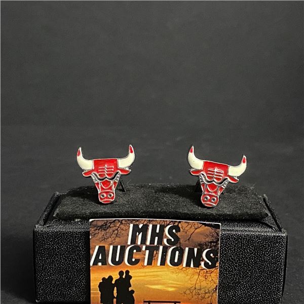 CHICAGO BULLS N.B.A CUFFLINKS (ref1271)