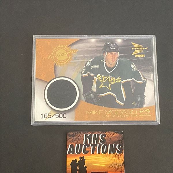 MIKE MODANO 2000 MCDONALDS RARE GAME WORN JERSEY REDEMPTION ONLY 500 MADE! #165/500 (ref3000)