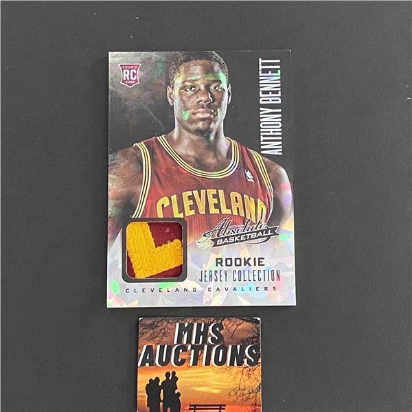 ANTHONY BENNETT 2013-14 PANINI PATCH BASKETBALL CARD (ref2464)