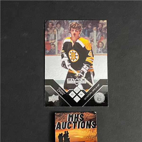 BOBBY ORR 2008-09 BLACK DIAMOND QUAD DIAMOND EXCELLENT CONDITION (ref2542)