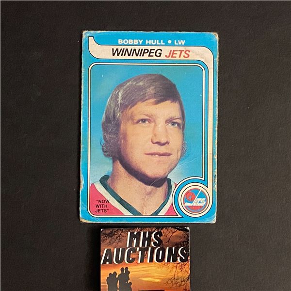 BOBBY HULL 1979-80 O PEE CHEE HOCKEY CARD (ref2549)