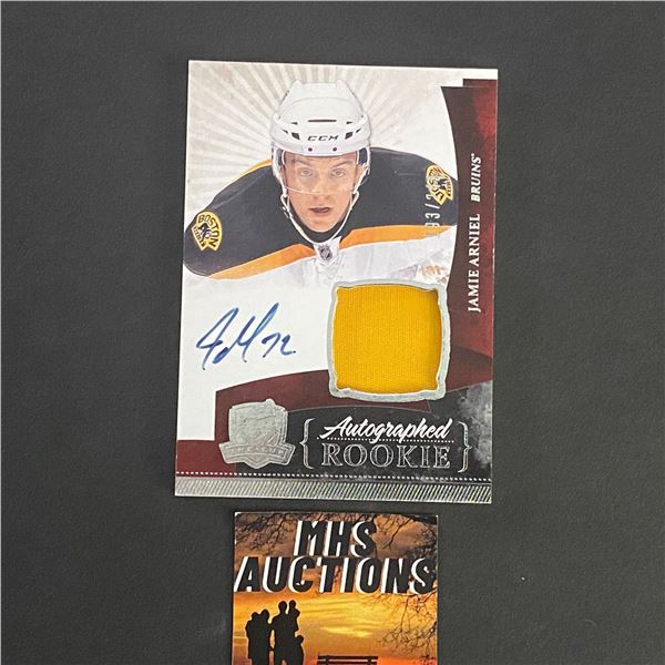 JAMIE ARNIEL 2010-11 THE CUP AUTO/PATCH CARD #193/249 ONLY 249 MADE IN THE WORLD! (ref23)