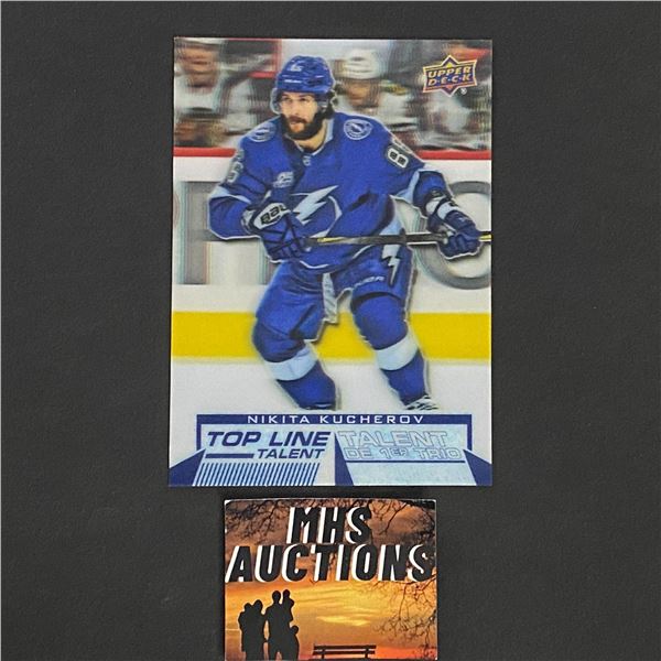 2018-19 TIM HORTONS COLLECTORS SERIES NIKITA KUCHEROV TOP LINE TALENT INSERT CARD (ref2885)