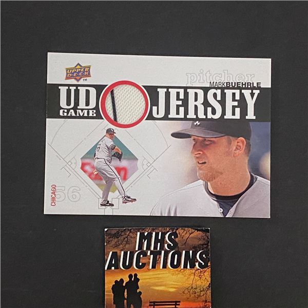 MARK BUEHRLE 2010 U.D SERIES 1 BASEBALL JERSEY CARD (ref2723)