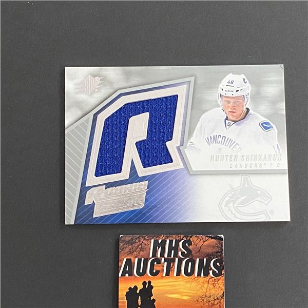 2015-16 SPX ROOKIE HUNTER SHINKARUK JERSEY CARD (ref2153)