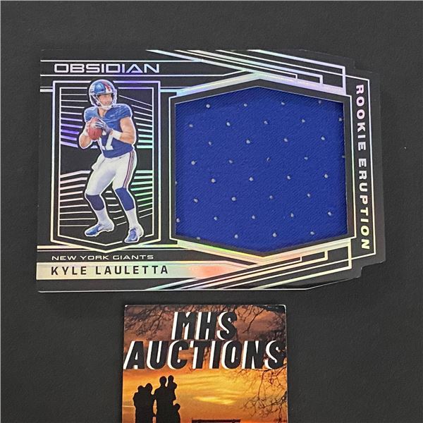 2018 PANINI KYLE LAULETTA ROOKIE JERSEY CARD ONLY 100 MADE #084/100 (ref2231)