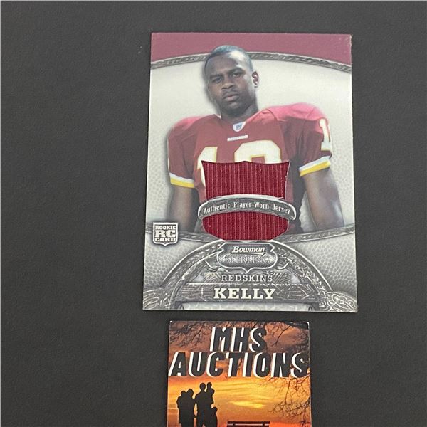 2008 TOPPS MALCOM KELLY JERSEY CARD ONLY 309 MADE #034/309 (ref2239)