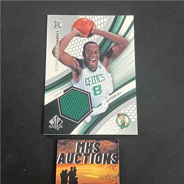 AL JEFFERSON BOSTON CELTICS JERSEY CARD (ref2261)