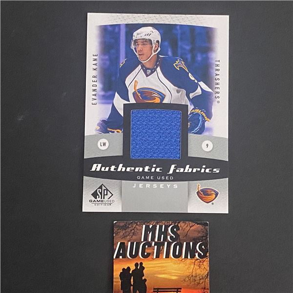 EVANDER KANE ATLANTA THRASHERS 2010-11 SPGU JERSEY CARD (ref2280)