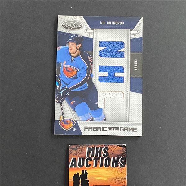 2010 PANINI NIK ANTROPOV JERSEY CARD #25/25 ONLY 25 MADE (ref2370)