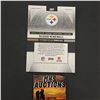 Image 2 : RASHARD MENDENHALL AUTO/JERSEY/FOOTBALL CARD #016/299 ONLY 299 MADE IN THE WORLD (ref2652)