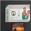 Image 2 : 2015-16 PANINI JERSEY/AUTOGRAPH CARD JORDAN MICKEY BASKETBALL CARD #051/199 ONLY 199 MADE (ref2670)