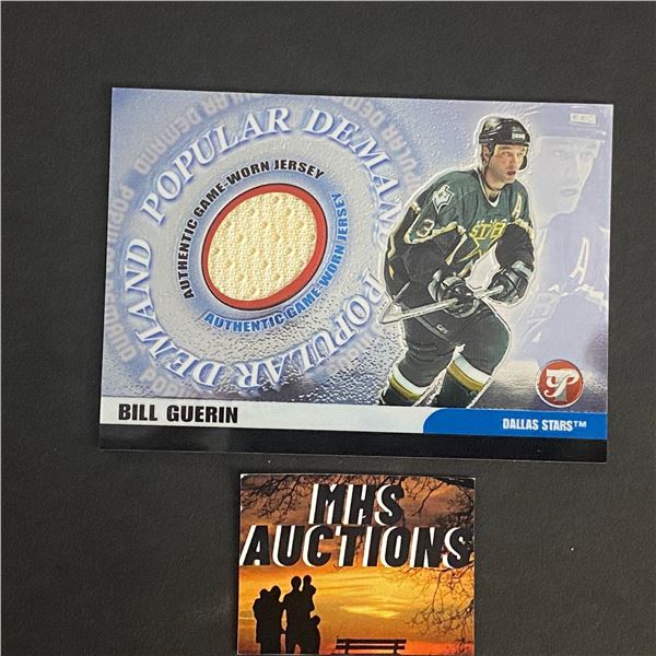 BILL GUERIN 2004 TOPPS HOCKEY JERSEY CARD (ref36)