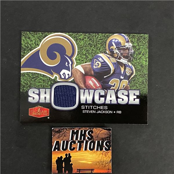 STEVEN JACKSON 2006 UPPER DECK JERSEY CARD  (ref2797)