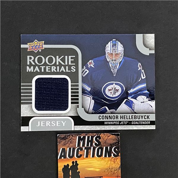 CONNOR HELLEBUYCK 2015-16 ROOKIE MATERIALS JERSEY CARD (ref2851)