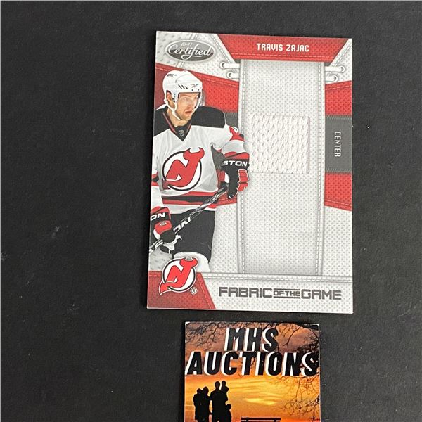 TRAVIS ZAJAC 2010 PANINI JERSEY HOCKEY CARD #101/250 ONLY 250 MADE IN THE WORLD (ref165)