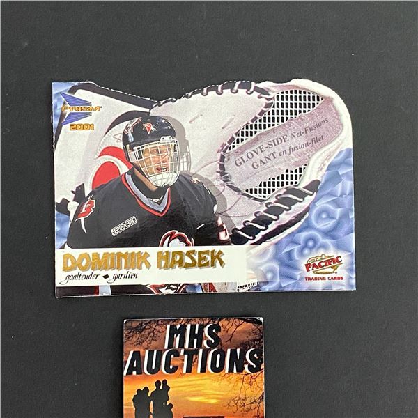 2001 UPPER DECK MCDONALDS DOMINIK HASAK INSERT HOCKEY CARD (ref2521)