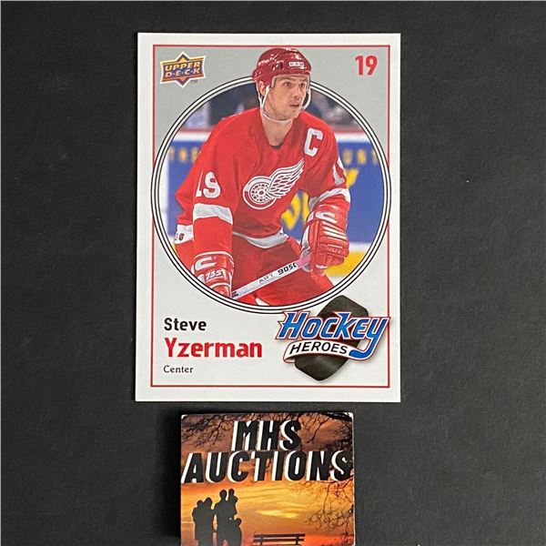 STEVE YZERMAN UPPER DECK RARE INSERT CARD HH4 (ref2573)