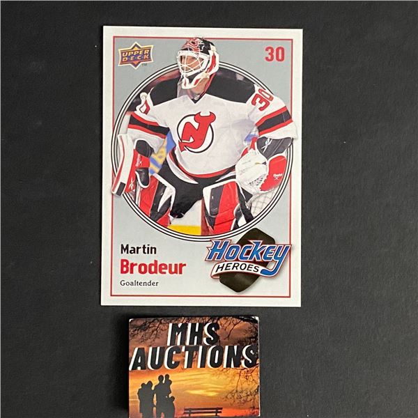 MARTIN BRODEUR UPPER DECK RARE INSERT CARD HH10 (ref2578)