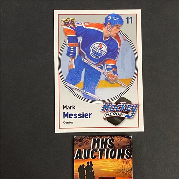 MARK MESSIER UPPER DECK RARE INSERT CARD HH21 (ref2587)