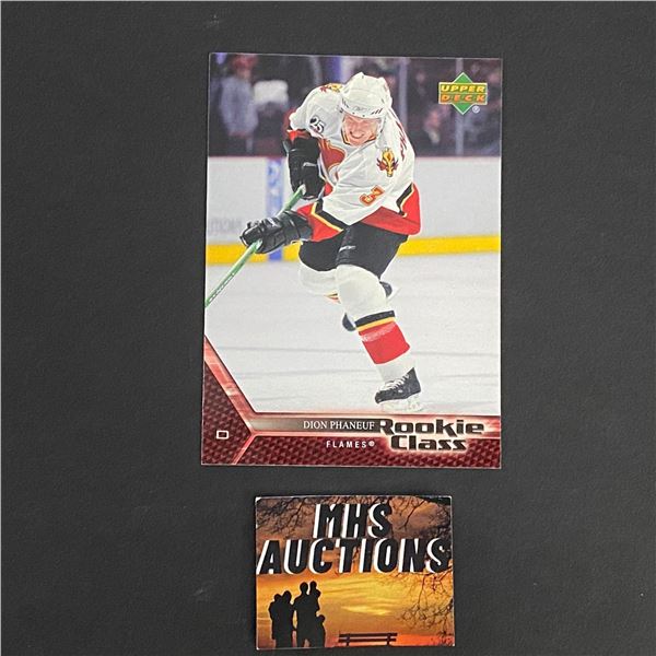 DION PHANEUF 2006 ROOKIE CLASS ROOKIE CARD (ref2596)